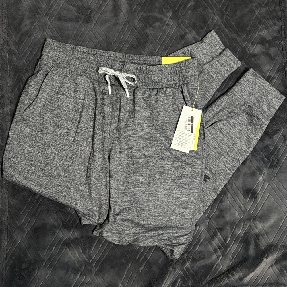Heathered grey joggers